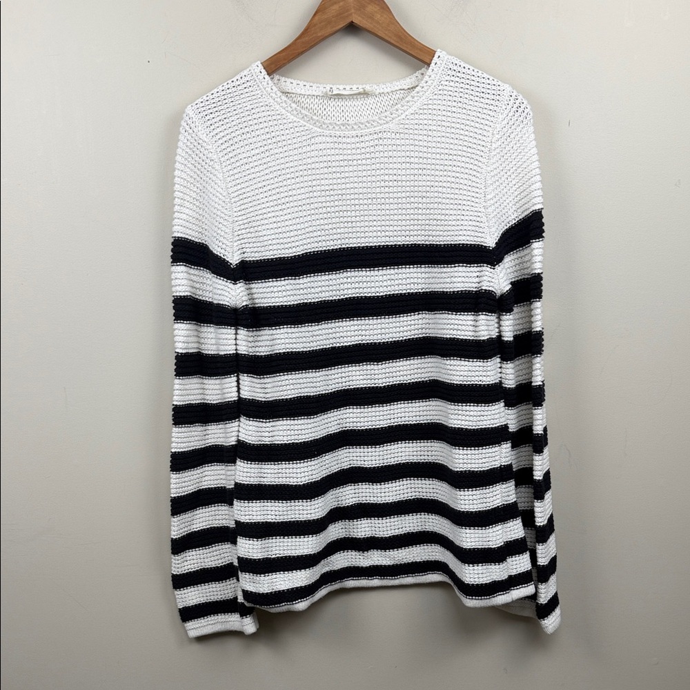 Everlane THE ORGANIC COTTON OPEN-STITCH CREW large - Picture 6 of 16